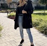 Twice kabát fekete – Innova Fashion – 3. kép